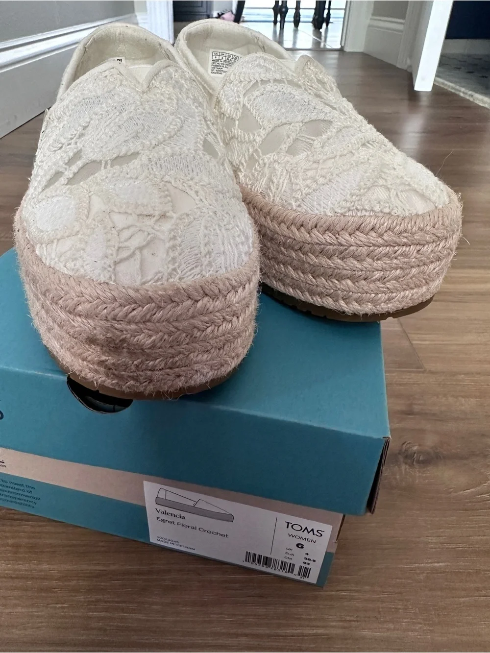 Toms worn one